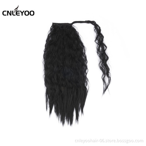 Wholesale 20Inch Easy Ponytails for Beauty (100g/Set) Cheap Synthetic Ombre Ponytail Hair Extension